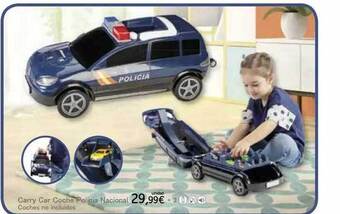 Toy Planet Carry car coche policia nacional oferta