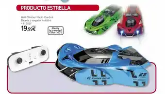 Toy Planet Wall climber radio control oferta