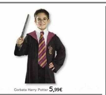 Toy Planet Corbata harry potter oferta