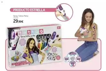 Toy Planet Spray tattoo party oferta