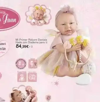 Mi primer reborn daniela hada con diadema para ti