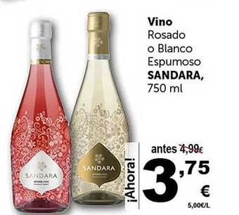 Masymas Vino rosado o blanco espumoso sandara oferta