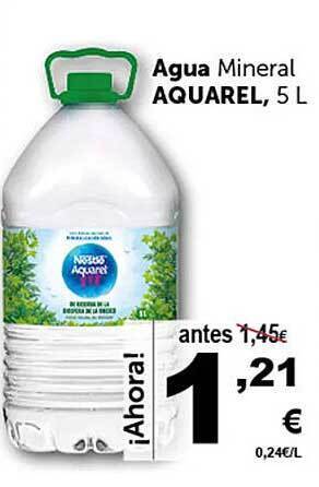 Masymas Agua mineral aquarel oferta