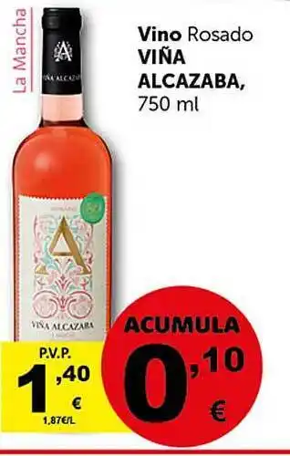 Masymas Vino rosado viña alcazaba oferta