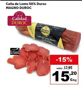 Masymas Caña de lomo 50% duroc magno duroc oferta