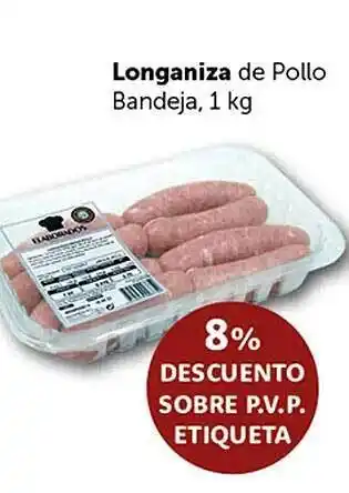 Masymas Longaniza de pollo oferta