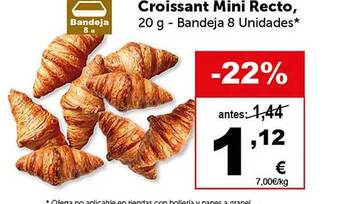 Masymas Croissant mini recto oferta