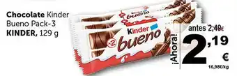 Masymas Chocolate kinder bueno pack-3 kinder oferta