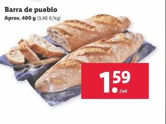 Lidl Barra de pueblo oferta