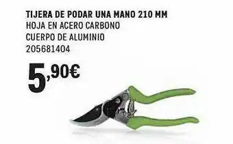 Coinfer Tijera de podar una mano 210 mm oferta