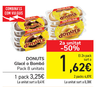 Carrefour Donuts Glacé o bombón oferta