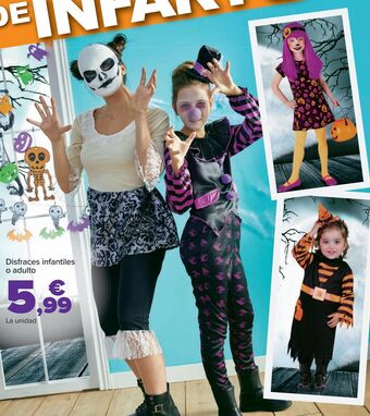 Carrefour Disfraces infantiles o adulto oferta
