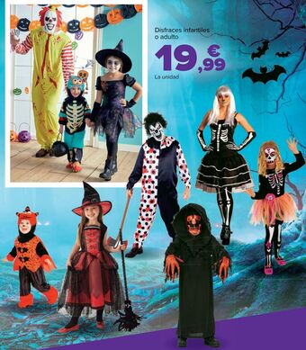 Carrefour Disfraces infantiles o adulto oferta