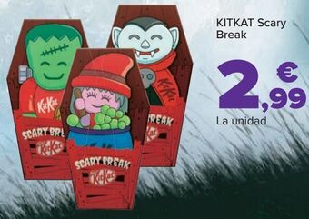 Carrefour Kitkat scary break oferta