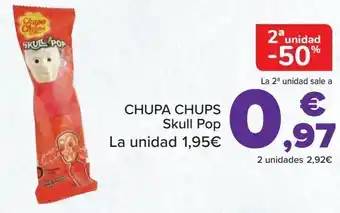 Carrefour Chupa chups skull pop oferta