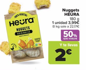 Carrefour Nuggets heura oferta