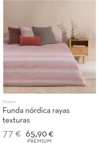 Textura Funda nórdica premium oferta