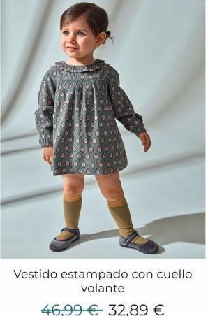 Gocco Vestido estampado oferta