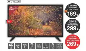 Milar Jvc lt43vu3100 oferta