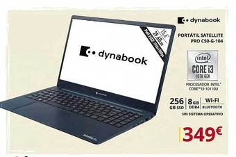 Dynos Informática Dynabook portátil satellite pro c50-g 104 oferta