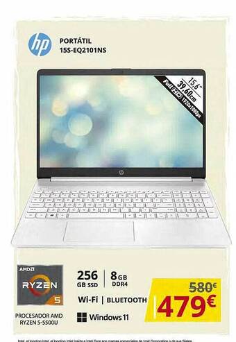 Dynos Informática Hp portátil 15s-eq2101ns oferta
