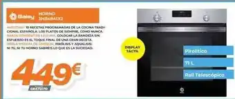 Pascual Martí Balay horno 3hb4841x2 oferta