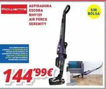 Mi electro Rowenta aspiradora escoba rh9159 air force serenity oferta