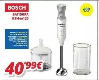Mi electro Bosch batidora msm66120 oferta