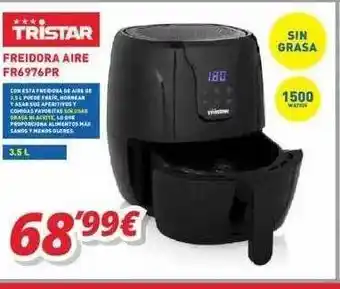 Mi electro Tristar freidora aire fr6976pr oferta