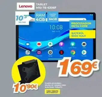 Pascual Martí Lenovo tablet m10 tb-6306f oferta