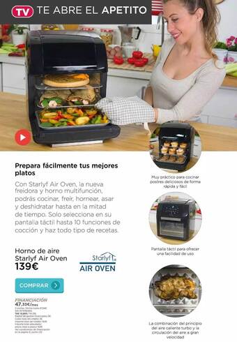 La tienda en casa Horno de aire starlyf air oven oferta