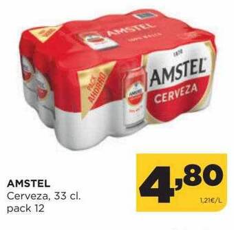Alimerka Amstel cerveza oferta