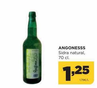 Alimerka Angonesss sidra natural oferta