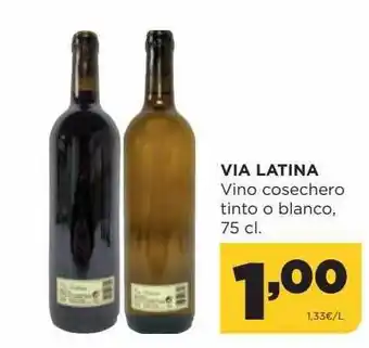 Alimerka Via latina vino cosechero tinto o blanco oferta