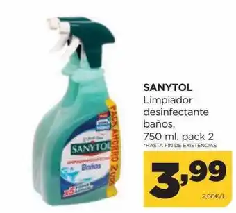 Alimerka Sanytol limpiador desinfectante baños oferta