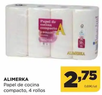 Alimerka Alimerka papel de cocina compacto oferta