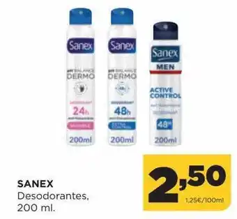 Alimerka Sanex desodorantes oferta