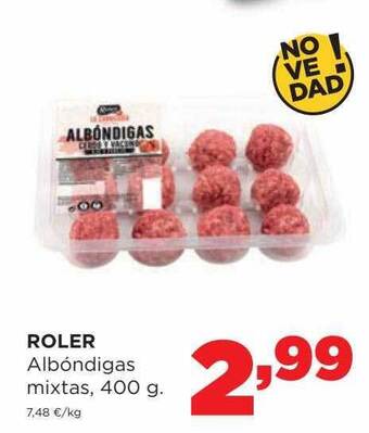 Alimerka Roler albóndigas mixtas oferta