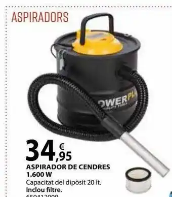 Fes Més Aspirador de cendres 1.600w oferta