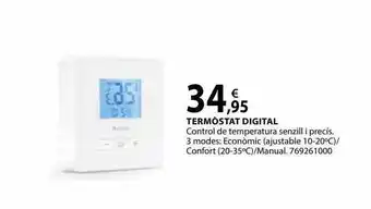 Fes Més Termòstat digital oferta