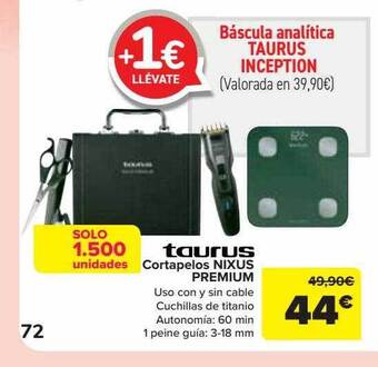 Carrefour Taurus cortapelos nixus premium oferta