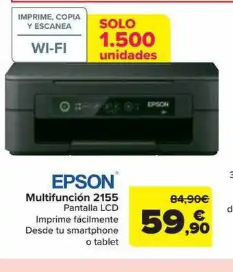 Carrefour Epson multifunción 2155 oferta