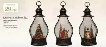 Costco Linternas navideñas led oferta