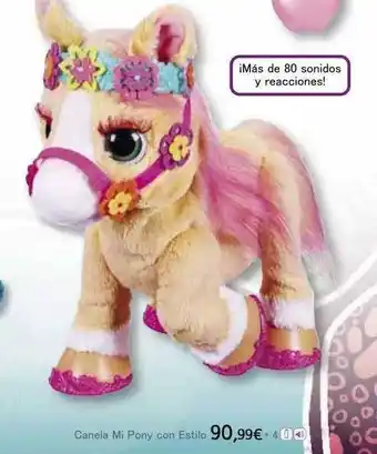 Canela mi pony con estilo