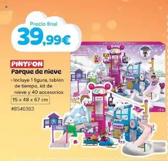 Costco Pinypon parque de nieve oferta