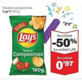 Sorli Patates comperoles lay's oferta