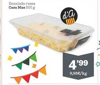 Sorli Ensalada russa casa mas oferta