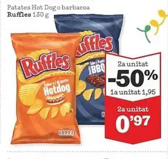 Sorli Patates hot dog barbacoa ruffles oferta