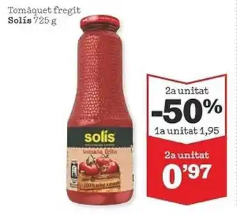 Sorli Tomàquet fregit solís oferta