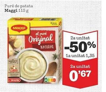 Sorli Puré de patata maggi oferta